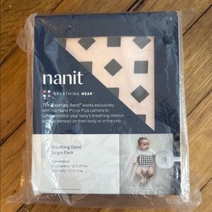 Brand New Nanit Breathing Wear Single Pack in Blush Pink 3-12 months